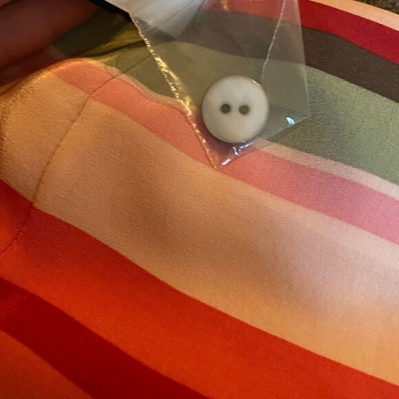 NWT Charter Club silk spring / work skirt. - Picture 5 of 9